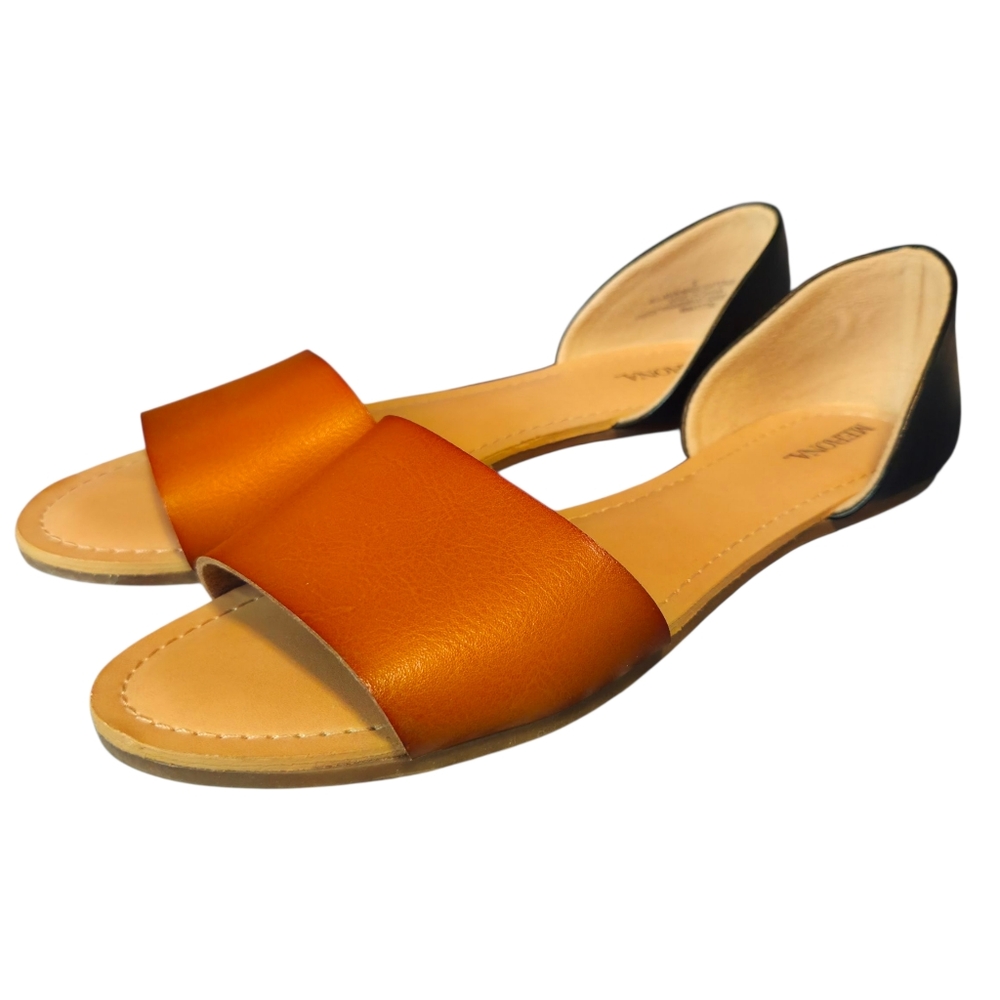 Merona Catalina Cognac Flat Sandles